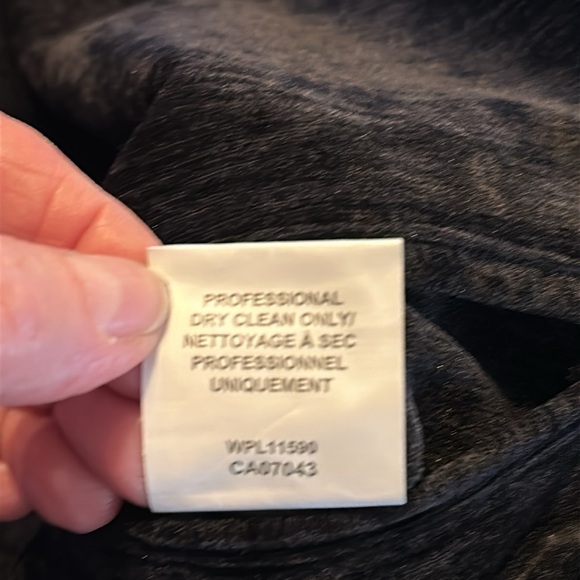 Men’s Crushed Black Velveteen Sports Jacket Size Large - Picture 10 of 10